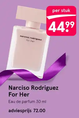 Etos Narciso rodriguezfor her aanbieding