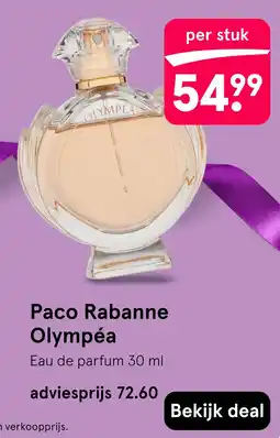 Etos Paco Rabanne Olympéa aanbieding