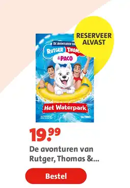 Bruna De avonturen van Rutger, Thomas & Paco 6 - Het Waterpark aanbieding
