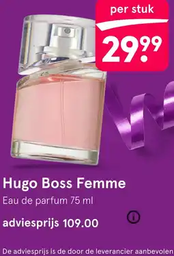 Etos Hugo Boss Femme aanbieding
