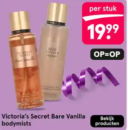 Etos Victoria's secret bare vanilla bodymists aanbieding
