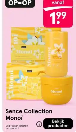 Etos Sence Collection Monoï aanbieding