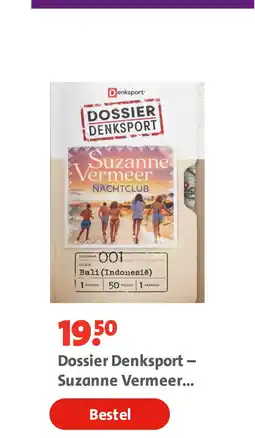 Bruna Dossier Denksport – Suzanne Vermeer - Nachtclub aanbieding