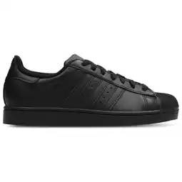 Foot Locker Adidas Superstar Sneakers Heren - Zwart - Maat 40 2/3 - Leer aanbieding