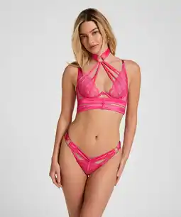 Hunkemoller Hunkemöller Brazilian met open kruis Emmeline Roze aanbieding