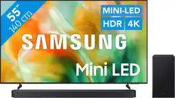 Coolblue Samsung Mini-led 55 M83H (2026) + Samsung HW-Q600F (2025) aanbieding