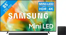Coolblue Samsung Mini-led 85 M80H (2026) + Samsung HW-QS700F (2025) aanbieding