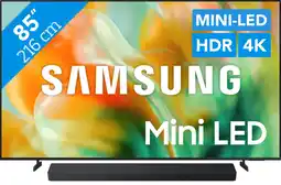Coolblue Samsung Mini-led 85 M80H (2026) + Samsung HW-QS90H (2026) aanbieding