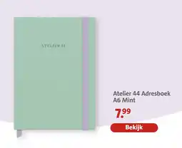 Bruna Atelier 44 Adresboek A6 Mint aanbieding