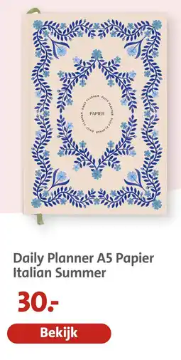 Bruna Papier Daily Planner A5 Italian Summer aanbieding