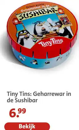 Bruna Tiny Tins: Geharrewar in de Sushibar aanbieding