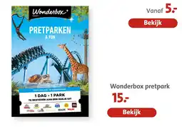 Bruna Wonderbox pretpark aanbieding