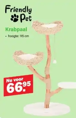 Van Cranenbroek Friendly Pet Krabpaal aanbieding
