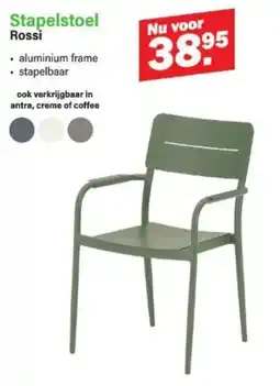 Van Cranenbroek Rossi Stapelstoel aanbieding