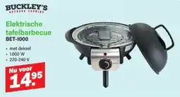 Van Cranenbroek Buckley's Elektrische tafelbarbecue BET-1000 aanbieding
