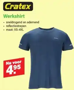 Van Cranenbroek CrateX Werkshirt aanbieding