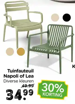 Xenos Tuinfauteuil Napoli of Lea aanbieding