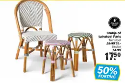 Xenos Krukje of tuinstoel Paris aanbieding