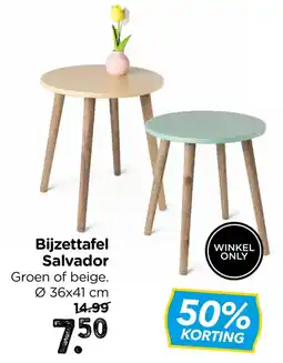 Xenos Bijzettafel Salvador aanbieding