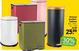 Xenos Diverse prullen bakken aanbieding
