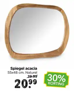 Xenos Spiegel acacia aanbieding
