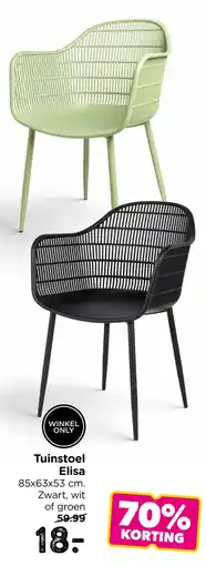 Xenos Tuinstoel Elisa aanbieding