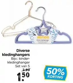 Xenos Diverse kledinghangers aanbieding