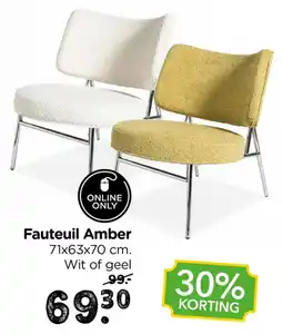 Xenos Fauteuil Amber aanbieding