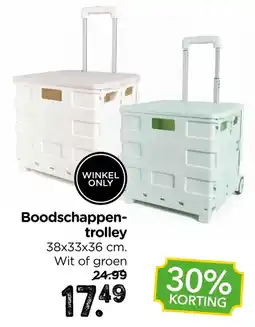 Xenos Boodschappen-trolley aanbieding