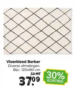 Xenos Vloerkleed Berber aanbieding