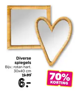 Xenos Diverse spiegels aanbieding