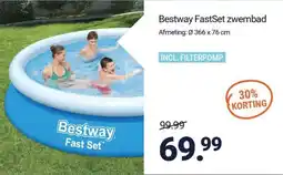 Inter Chalet Bestway FastSet zwembad aanbieding