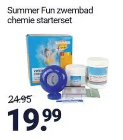 Inter Chalet Summer Fun zwembad chemie starterset aanbieding
