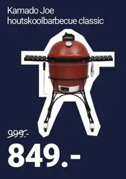 Inter Chalet Kamado Joe houtskoolbarbecue classic aanbieding