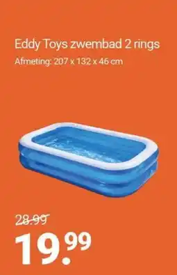 Inter Chalet Eddy Toys zwembad 2 rings aanbieding