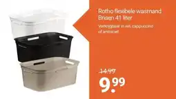 Inter Chalet Rotho flexibele wasmand Brisen 41 liter aanbieding