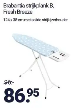 Inter Chalet Brabantia strijkplank B, Fresh Breeze aanbieding