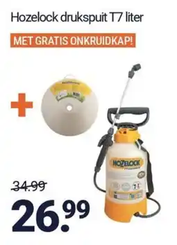 Inter Chalet Hozelock drukspuit T7 liter aanbieding