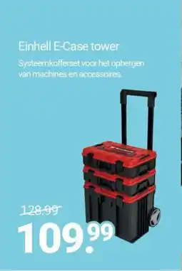 Inter Chalet Einhell E-Case tower aanbieding