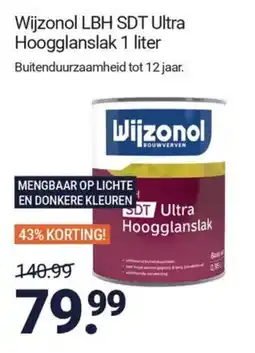 Inter Chalet Wijzonol LBH SDT Ultra Hoogglanslak aanbieding