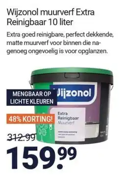 Inter Chalet Wijzonol muurverf Extra Reinigbaar aanbieding