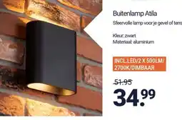 Inter Chalet Buitenlamp atila aanbieding