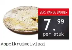Naanhof de bakker appelkruimelvlaai aanbieding