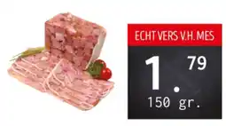 Naanhof echt vers v.h. mes aanbieding