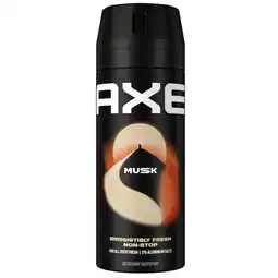 Trekpleister Axe Musk Deodorant & Bodyspray aanbieding