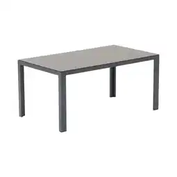 Van Cranenbroek Tafel Marina 160 x 90 cm antraciet metal aanbieding