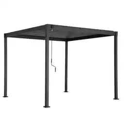 Van Cranenbroek Pergola 80 Solid antraciet 3 x 4 m Mirador aanbieding