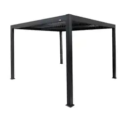 Van Cranenbroek Pergola Varzo antraciet 295 x 395 cm aanbieding