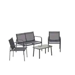 Van Cranenbroek Loungeset Passo antraciet aanbieding