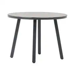 Van Cranenbroek Tafel Sulla 100 cm antraciet aanbieding